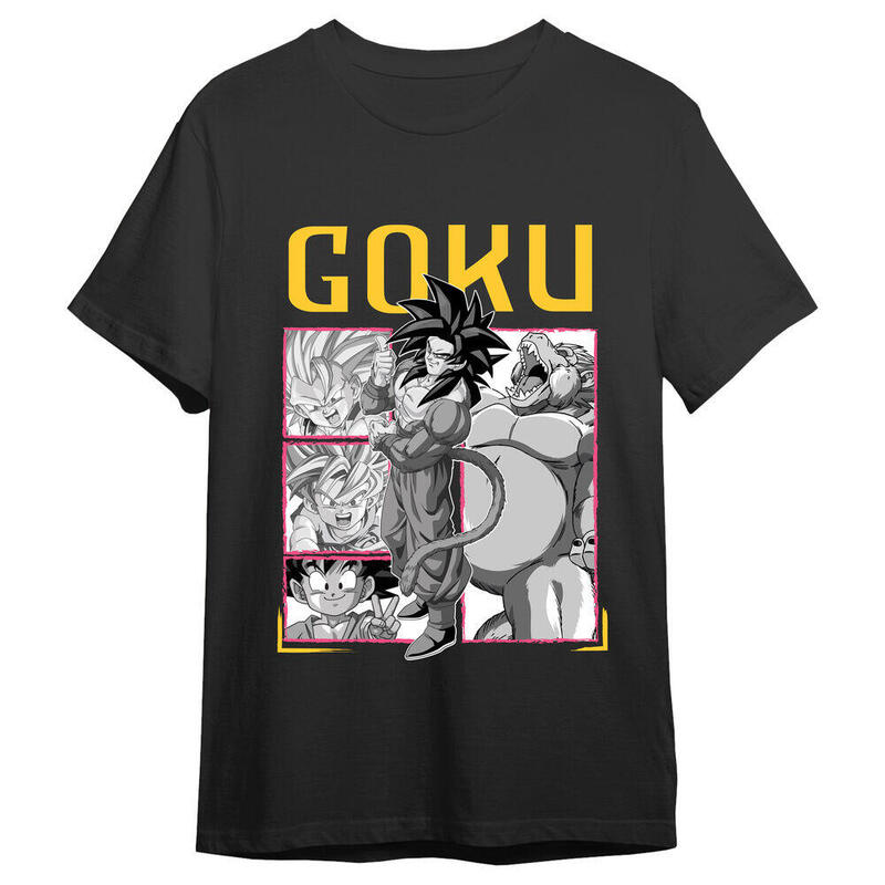 Camiseta Goku Super Saiyan 4 Dragon Ball Gt Adulto Talla M