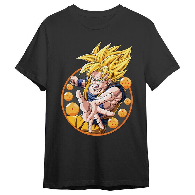 Camiseta Goku Super Saiyan Dragon Ball Z Adulto Talla 2xl