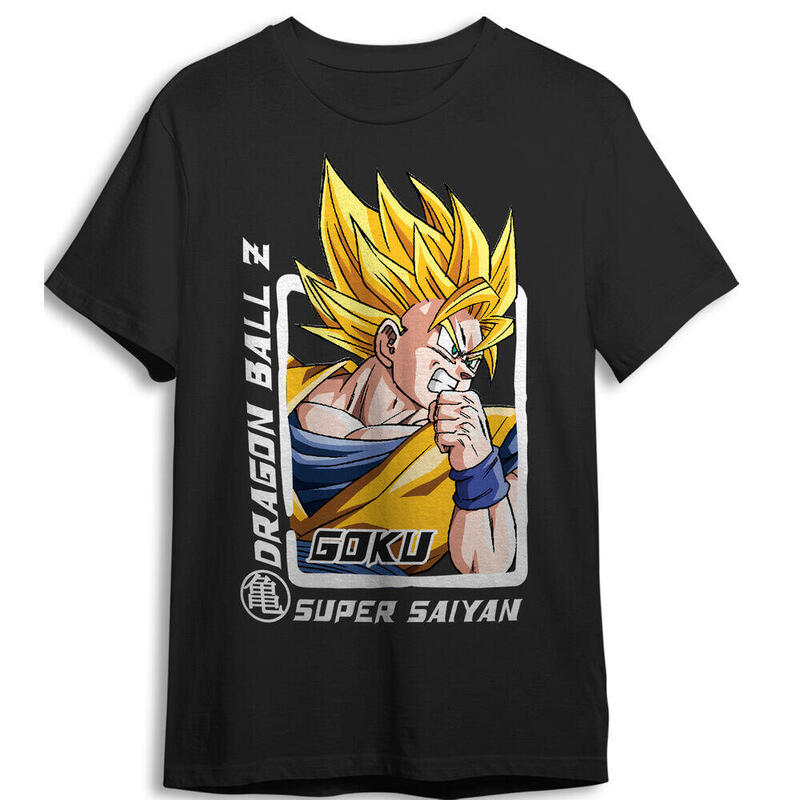 Camiseta Goku Super Saiyan Dragon Ball Z Adulto Talla S