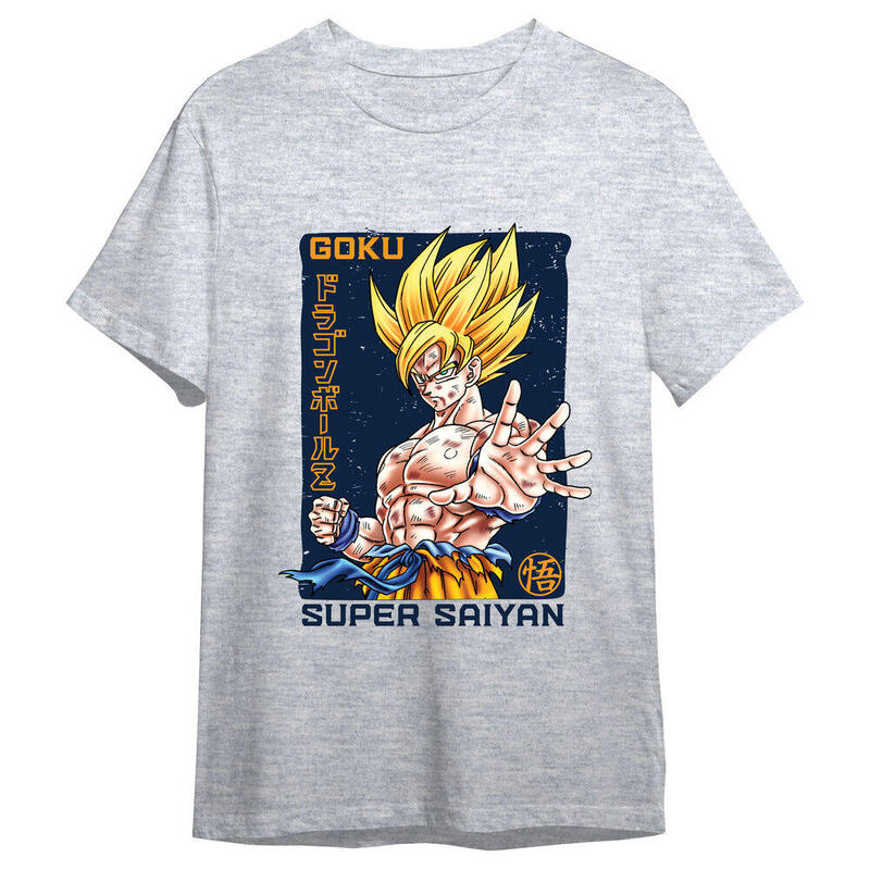 Camiseta Goku Super Saiyan Dragon Ball Z Adulto Talla Xl