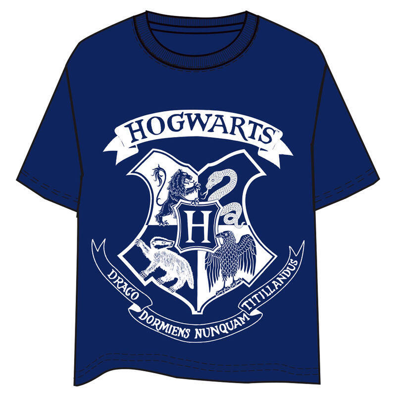 Camiseta Hogwarts Harry Potter Adulto Talla Xl