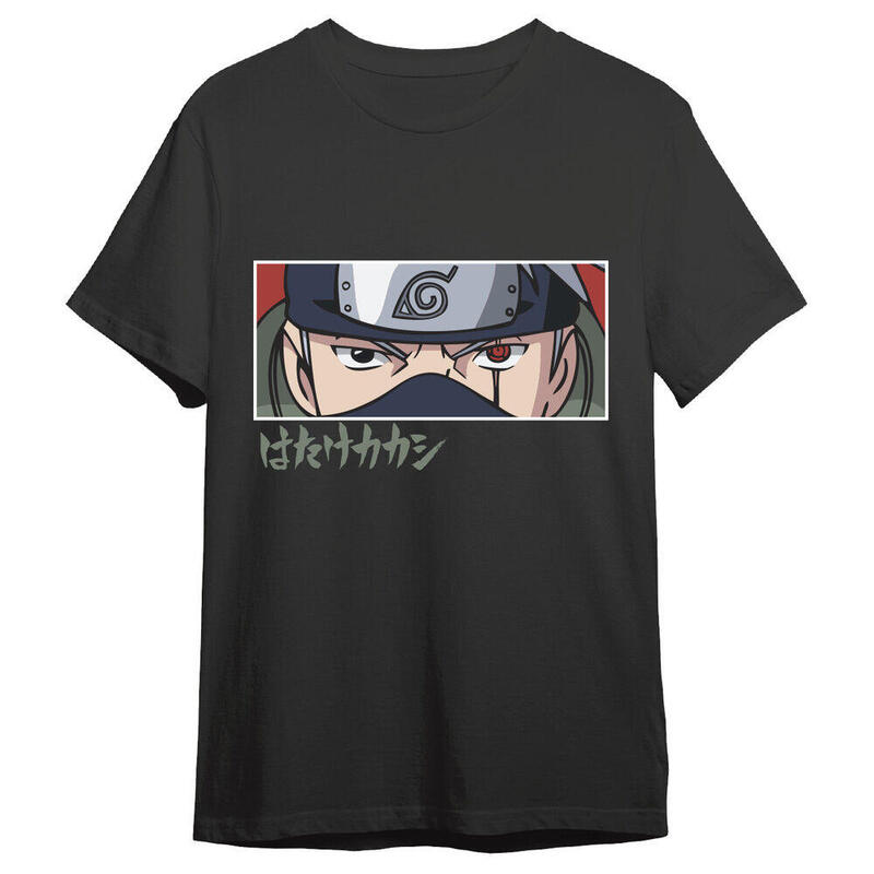 Camiseta Kakashi Eyes Naruto Shippuden Adulto Talla M