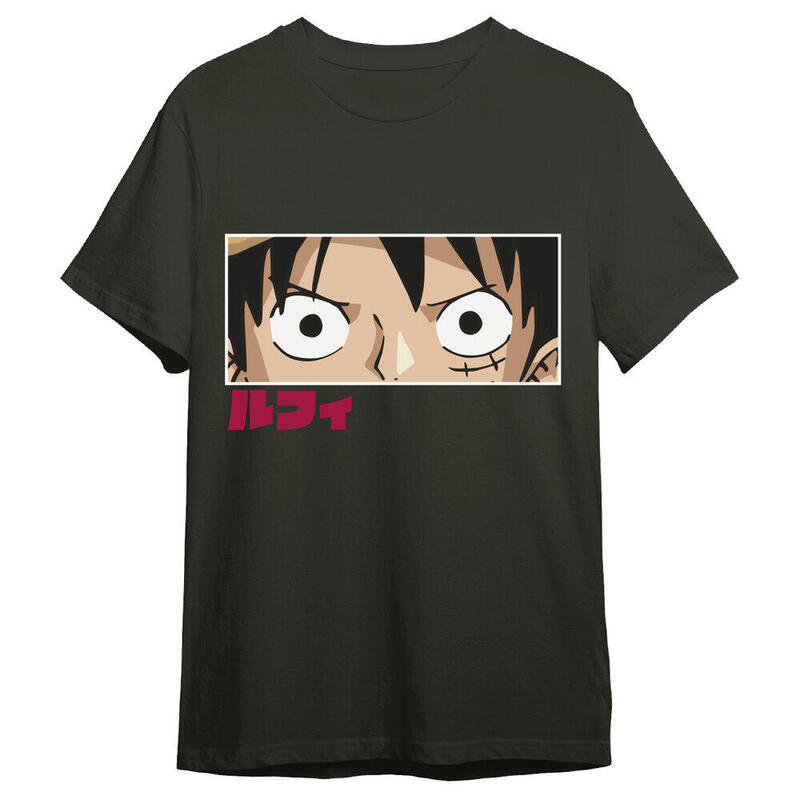 Camiseta Monkey D. Luffy Eyes One Piece Adulto Talla 2xl