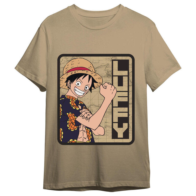 Camiseta Monkey D. Luffy One Piece Adulto Talla 2xl