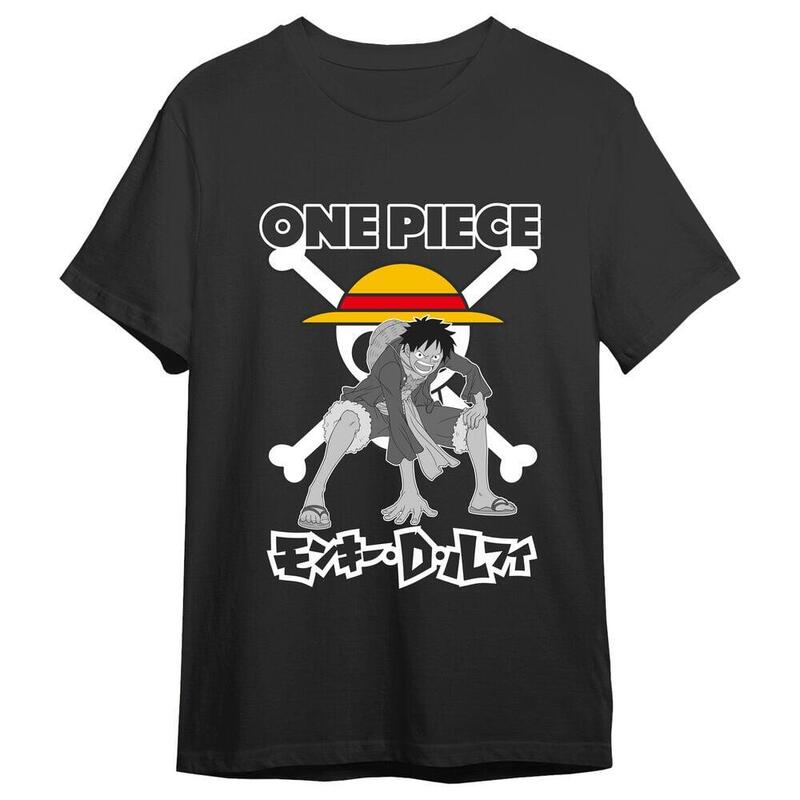 Camiseta Monkey D. Luffy Skull One Piece Adulto Talla 2xl