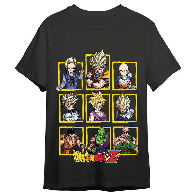Camiseta Personajes Dragon Ball Z Adulto Talla S