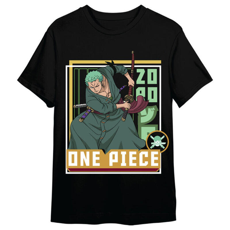 Camiseta Roronoa Zoro One Piece Adulto Talla 2xl