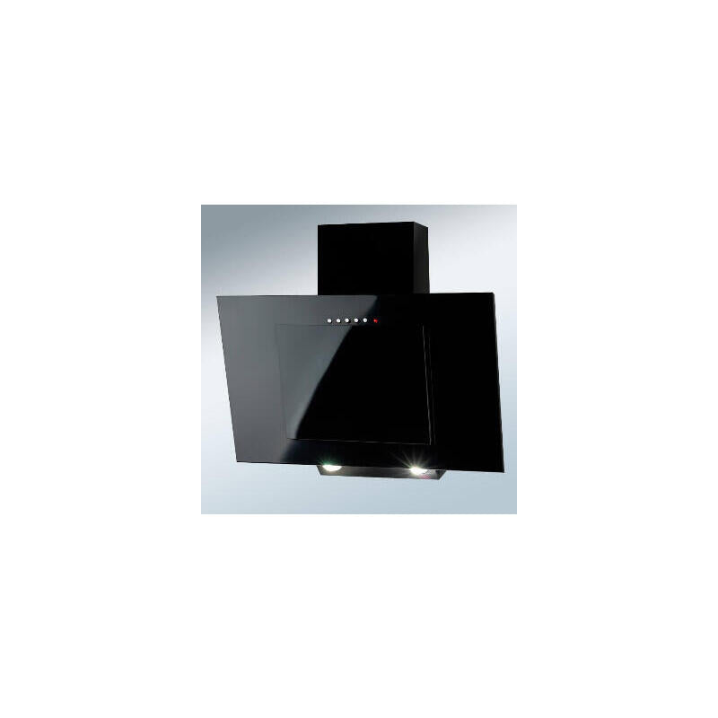 Campana Extractora Akpo Wk-4 Nero Eco 320320 M³ / H Montaje En Pared Negro