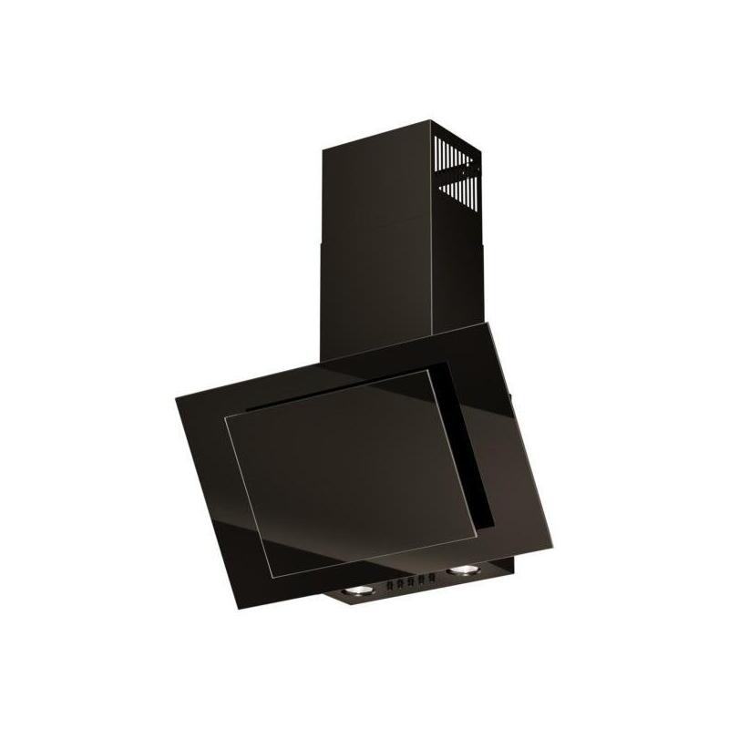 Campana Extractora Vertical Eco Duo Glass Negro