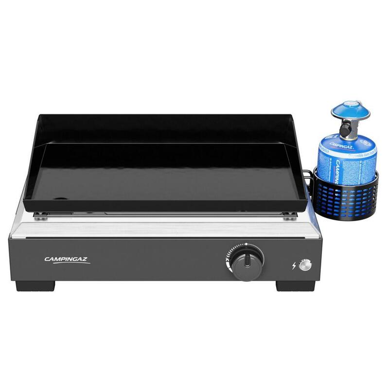 Campingaz Plancha Othello 1 Cv (Negro/Edelstahl, 2,8 Kw, Para Cv 470 Plus) 2226575