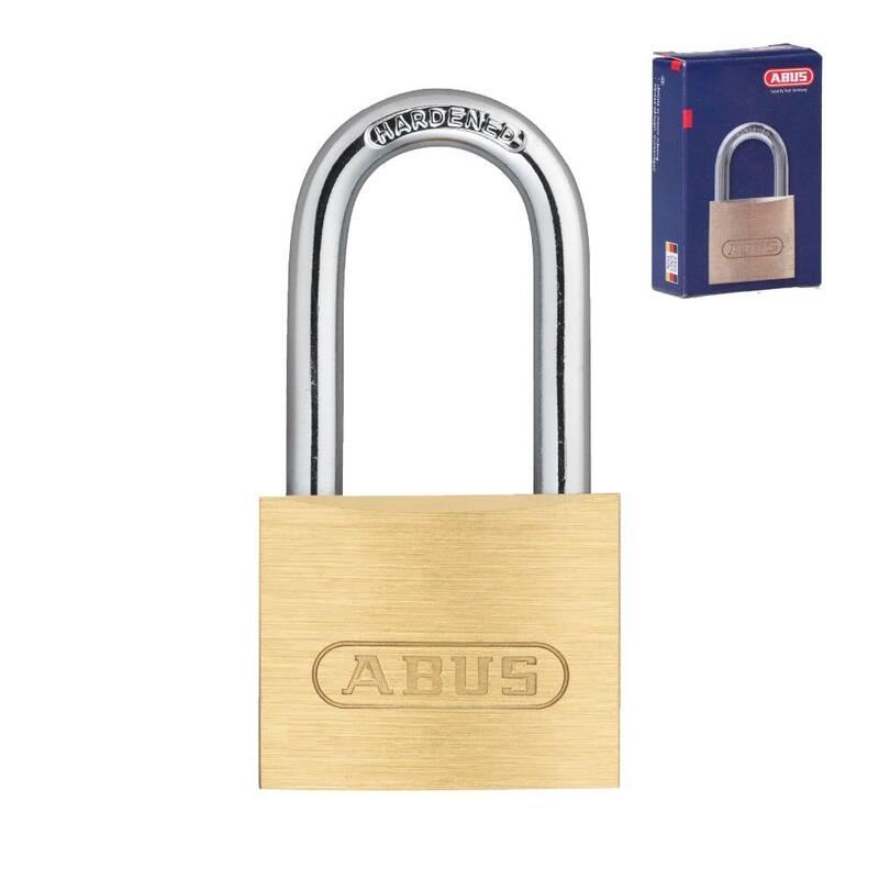 Candado De Latón Arco Largo 713/40hb40, 40 Mm, Caja