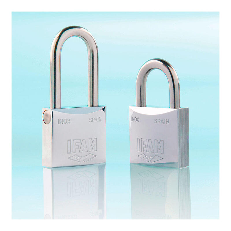 Candado Inox. 50 Inoxidable 50mm Con 2 Llaves. Arco Normal. Ifam