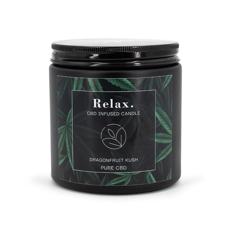 Candle Brothers Duftkerze Cbd Relax Dragon Fruit Kush 350g
