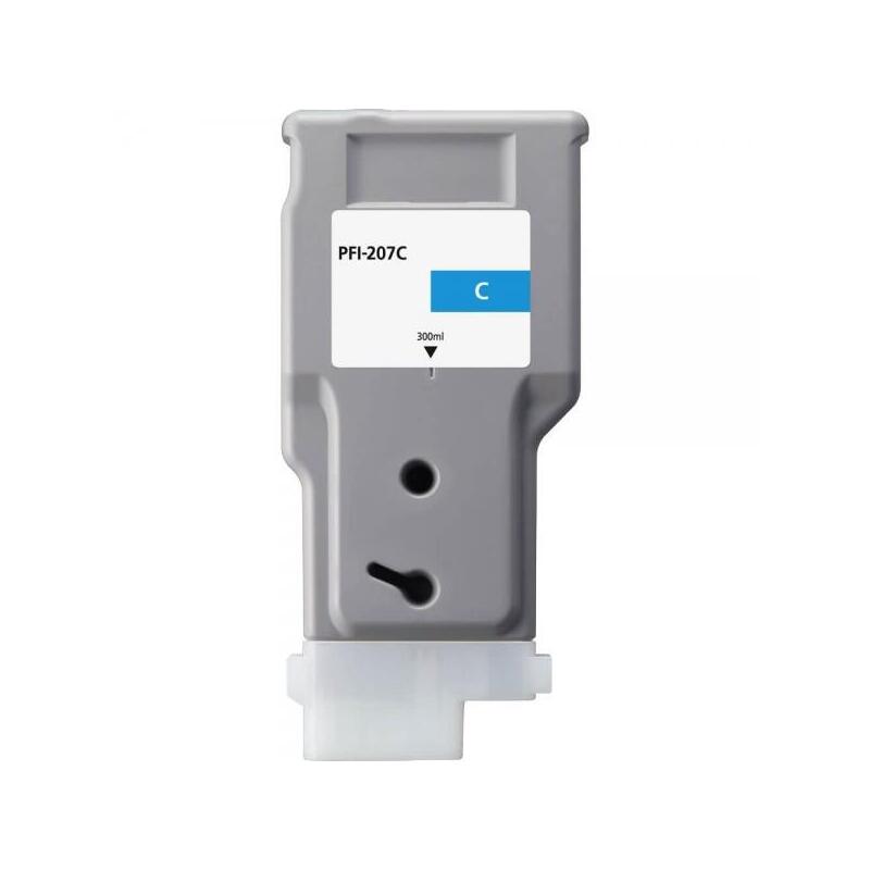 Canon Pfi207 Cyan Tinta Generica - Reemplaza Pfi207c/8790b001
