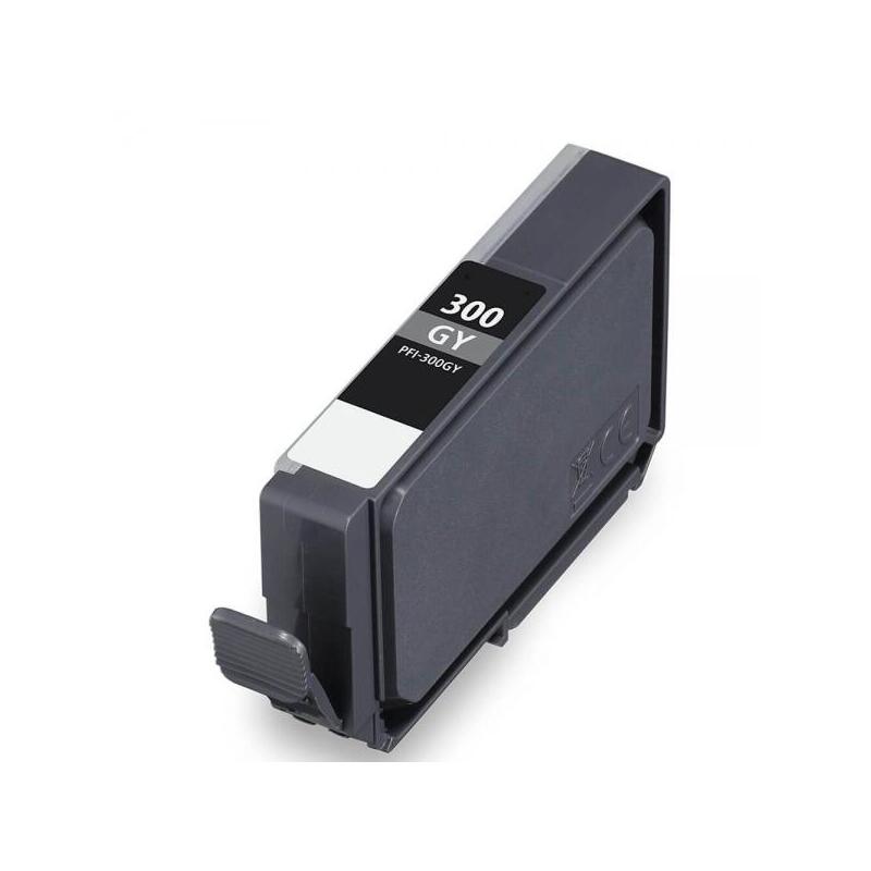 Canon Pfi300 Gris Tinta Pigmentada Generica - Reemplaza 4200c001/Pfi300gy