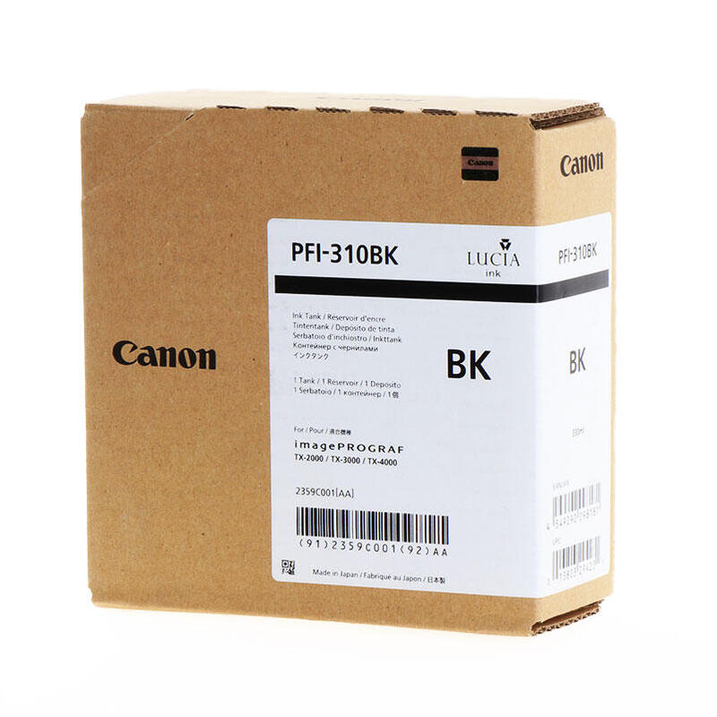 Canon Pfi310 Negro Cartucho De Tinta Original - 2359c001
