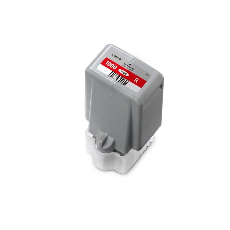 Canon Tinta Rojo Pfi-1000r 0554c001 5355 Copias 80ml