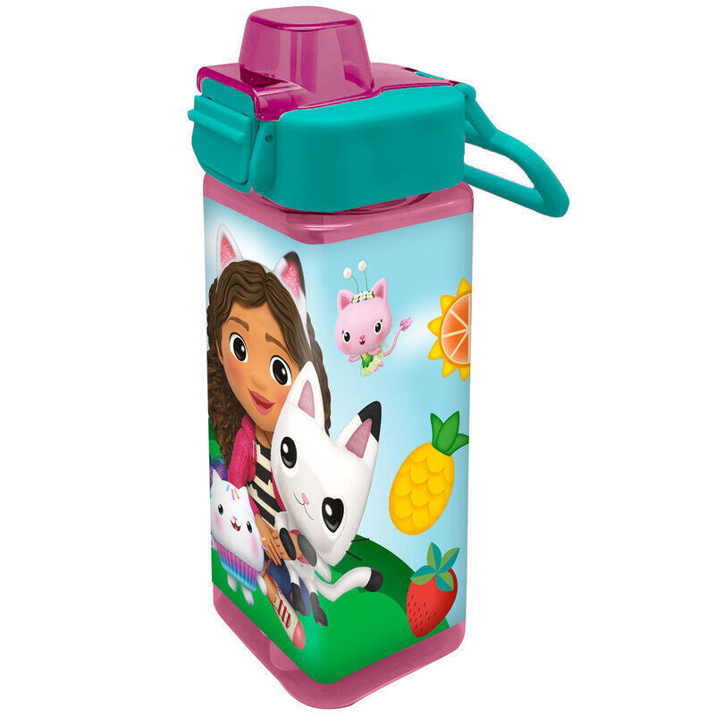 Cantimplora Cuadrada La Casa De Muñecas De Gabby 500ml