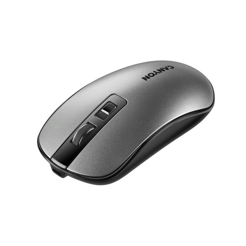 Canyon Raton Mw-18 Wireless Rechargeable Silent Pixart Gris Retail