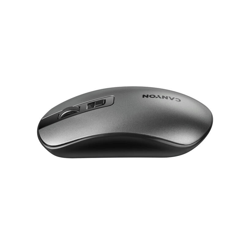 Canyon Raton Mw-18 Wireless Rechargeable Silent Pixart Gris Retail