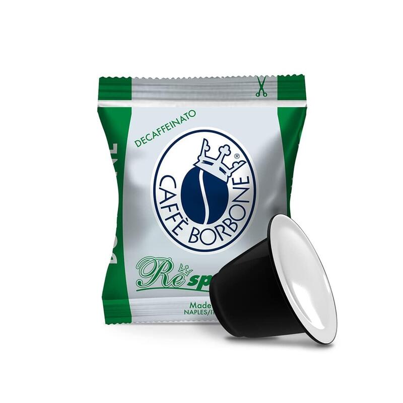 Cápsulas De Café Borbone Respresso Comp. Nespresso Dek Blend 100 Unidades