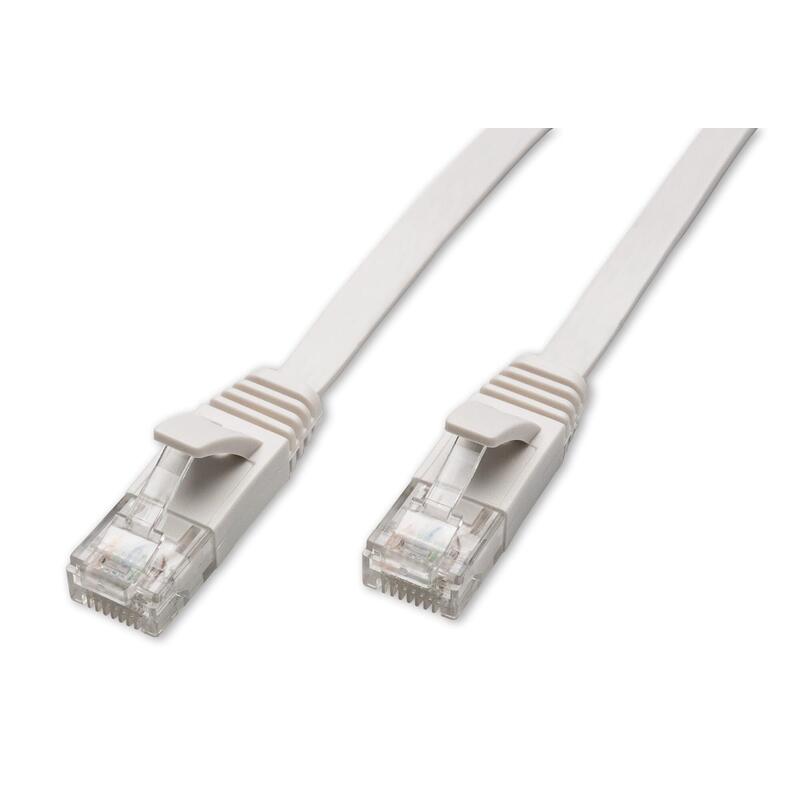 Captiva Cable De Red Cat 6a Cable Fr Netzwerk, Lan Und Ethernet 0,5m Wei