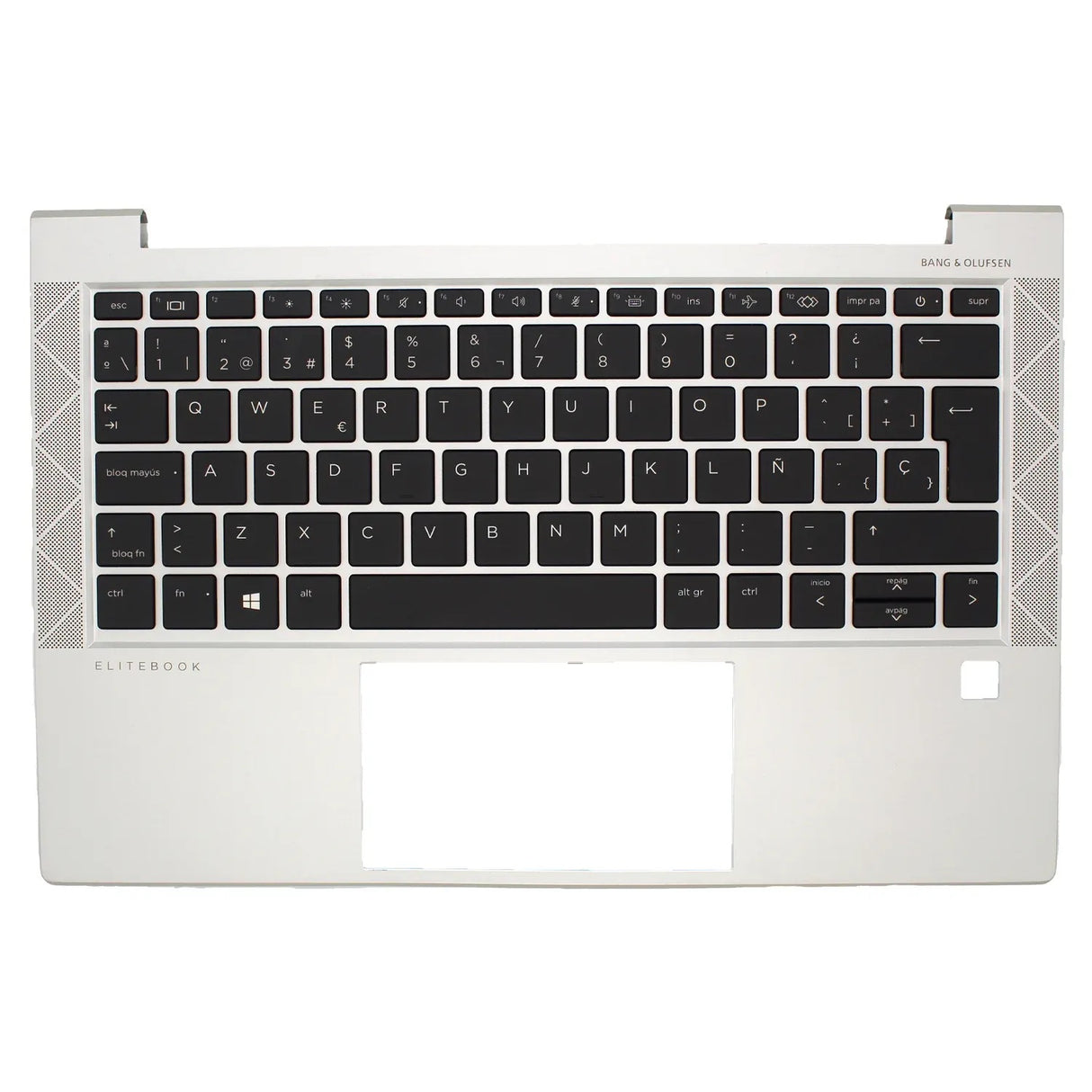 Carcasa Superior Para Portátil Hp Elitebook X360 830 G7 84733080 00 Con Teclado Plata