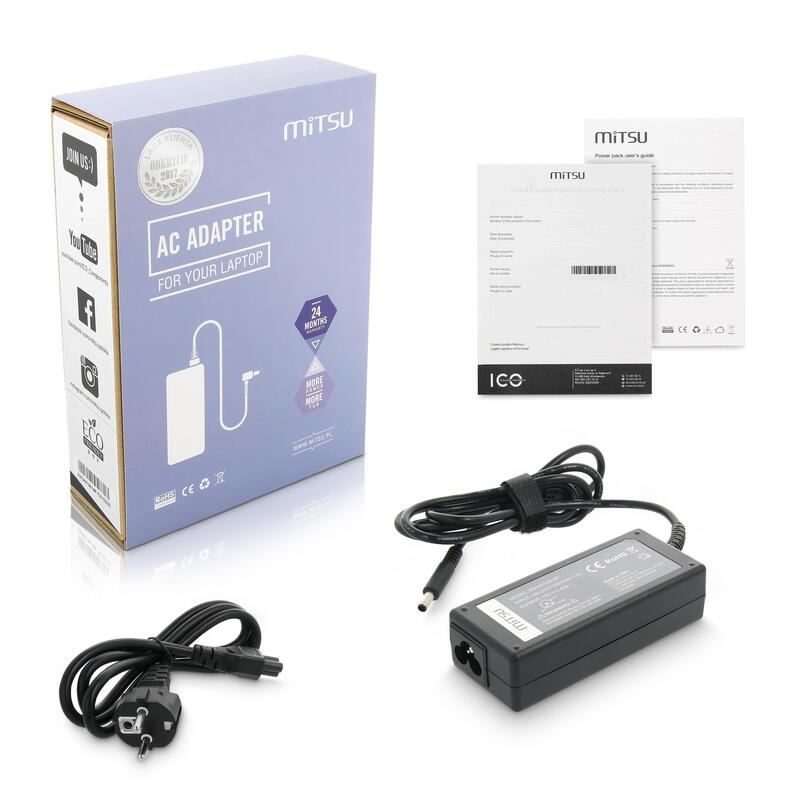 Cargador De Portátil Mitsu 19v 3.42a 4.5x3.0 Pin - Asus
