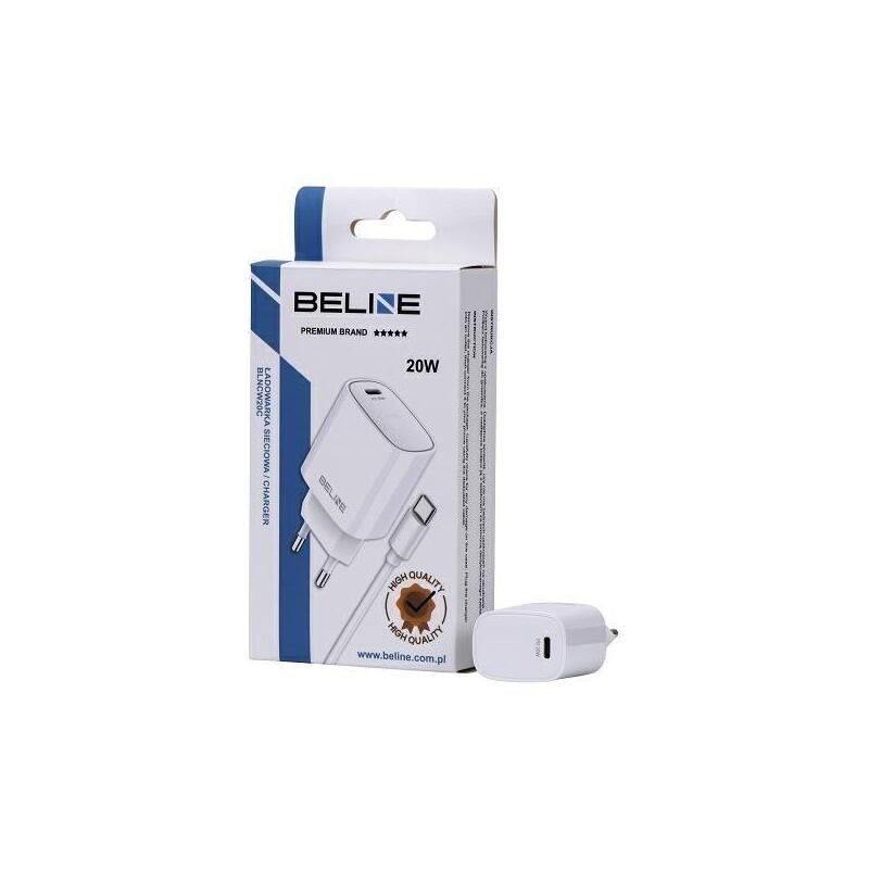 Cargador De Red 20w Usb-C + Cable Usb-C, Blanca