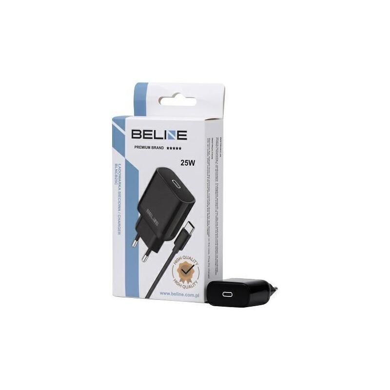 Cargador De Red 25w Gan Usb-C + Cable Usb-C, Negra