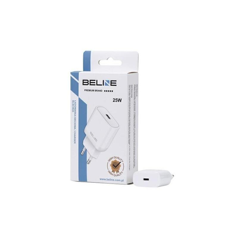 Cargador De Red 25w Gan Usb-C Pd 3.0 Sin Cable, Blanca
