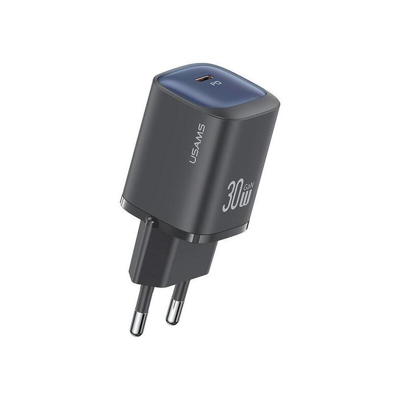 Cargador De Red 30w Gan Usb-C Fast Charging Negra