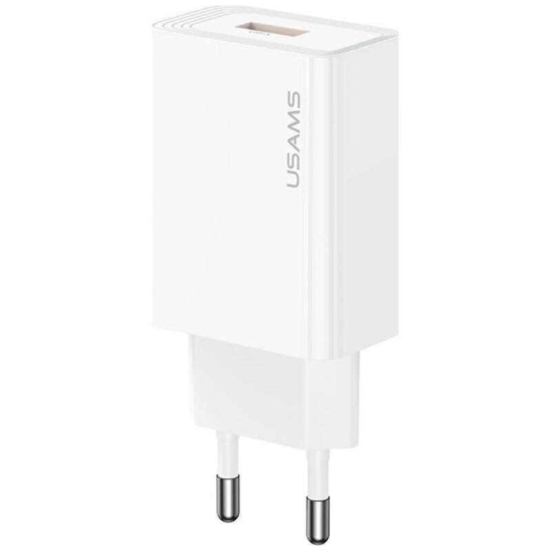 Cargador De Red T69 18w Usb-A Blanca