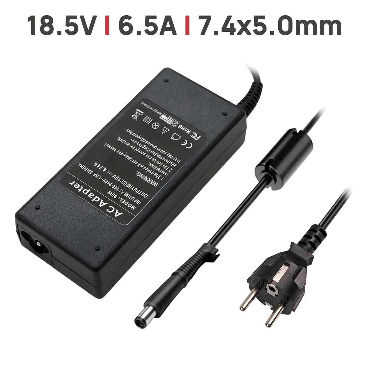 Cargador Para Portátil Hp Compaq Presario R3000 R3100 R4000 18.5V 6.5A 120W