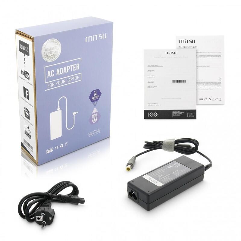 Cargador Mitsu Pow. Sup. Lenovo 20v 4.5a Zm/Len2045