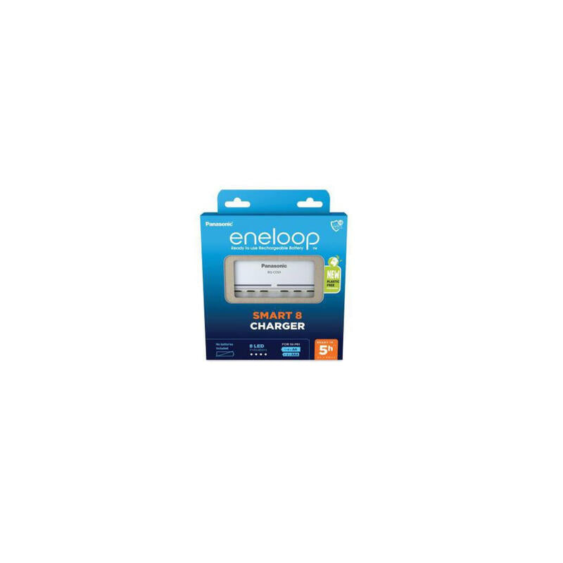 Cargador Panasonic Eneloop De 8 Celdas Sin Accus