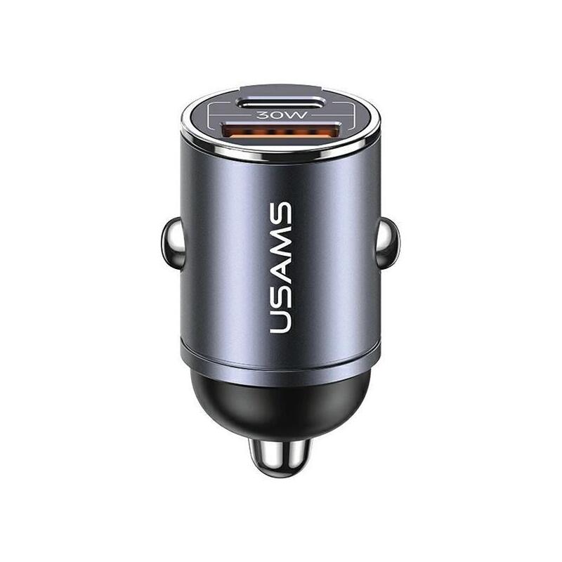 Cargador Para Coche 30w 1xusb+1xusb-C C38 Fast Charge Stalowa