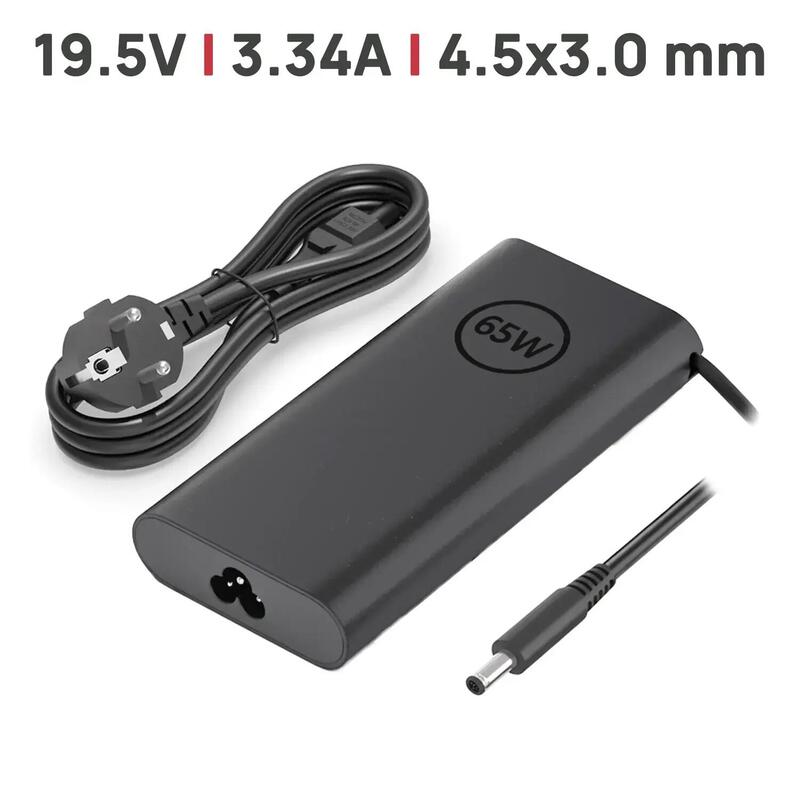 Cargador Para Portátil Dell 19.5v 3.34a 65w 4.5x3.0mm