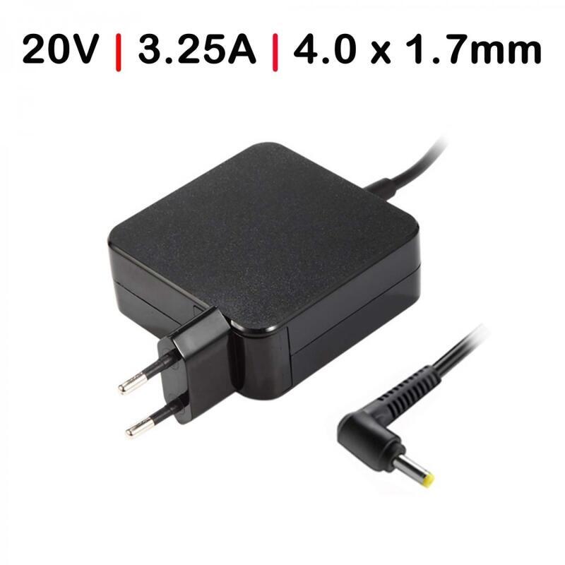 Cargador Para Portátil Lenovo 65w 20v 3.25a 4.0 X 1.7 Mm
