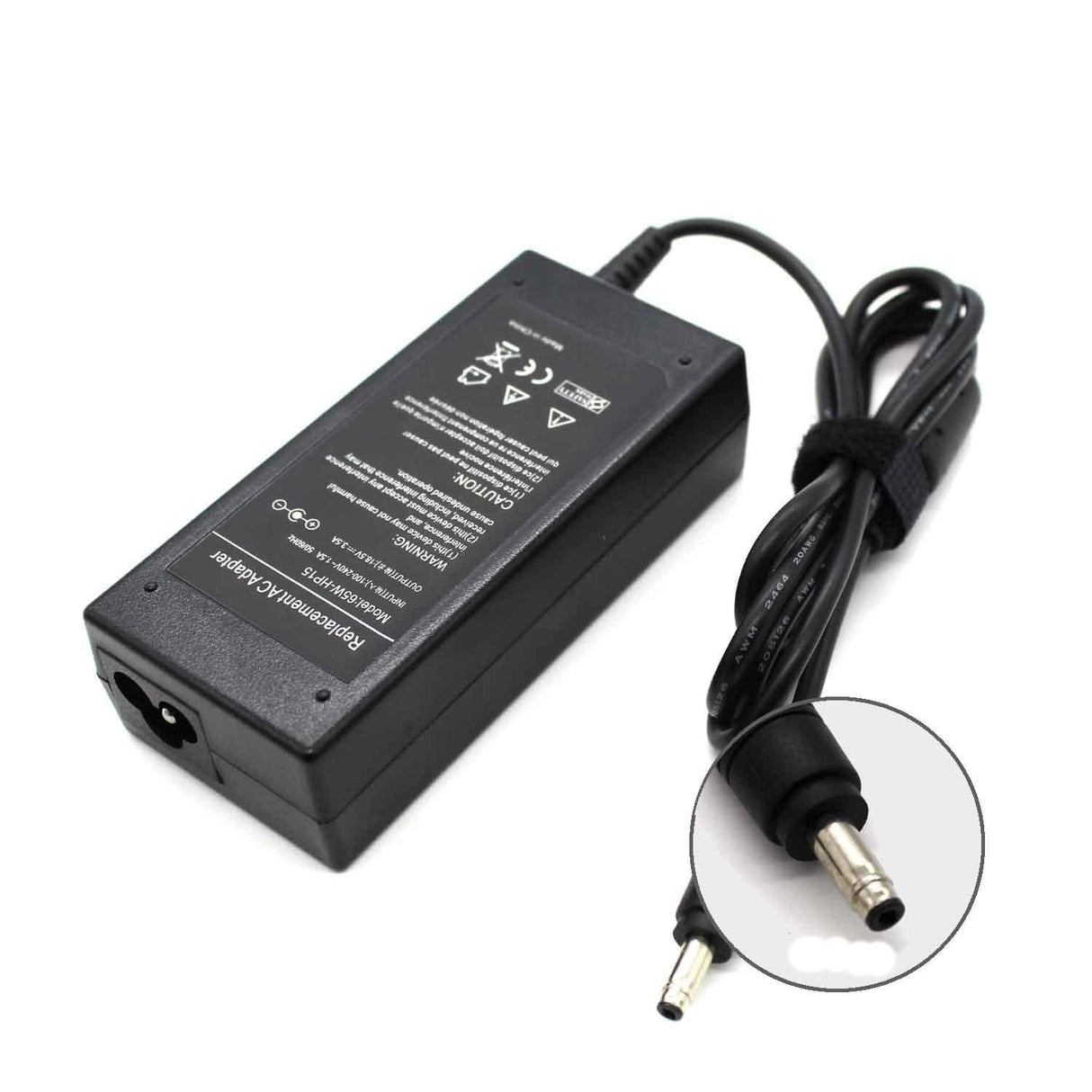 Cargador Para Portátil Hp Pavilion Zt3000 Zt3100 Zt3200 18.5V 3.5A 4.8X1.7Mm Bullet 65W