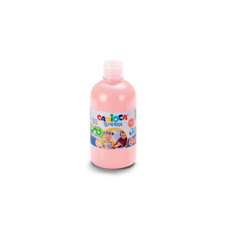 Carioca Botella Tempera 500ml - Colores Superlavables - Faciles De Mezclar - Aplicable En Materiales Porosos - Alta
