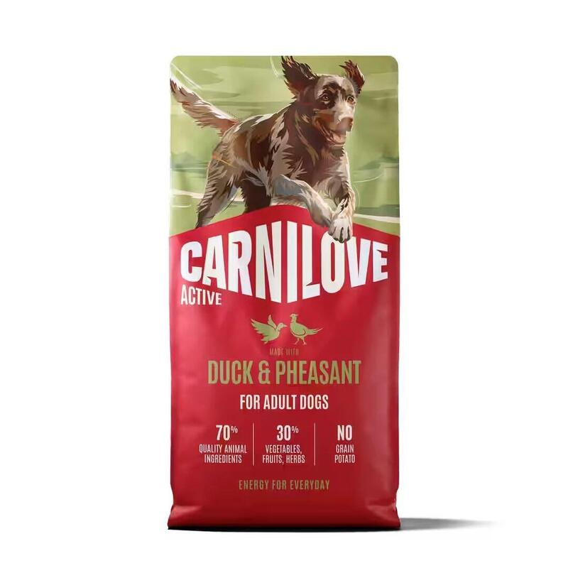 Carnilove Active Dog Dry Made With Duck & Pheasant For Adult All Breeds 12 Kg