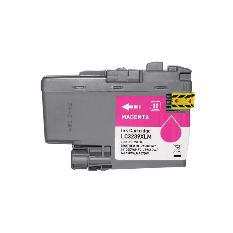 Cartucho De Tinta Compatible Para Brother Lc3239xl Magenta Cartucho De Tinta Pigmentada Generico Lc-3239xlm