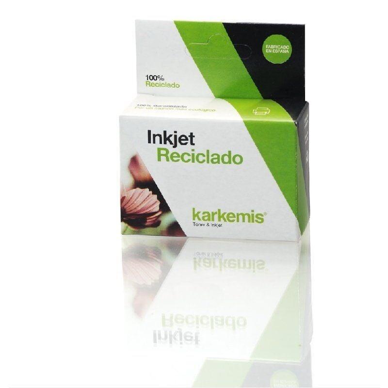 Cartucho De Tinta Reciclado Karkemis Brother Lc980-Lc1100 Cian