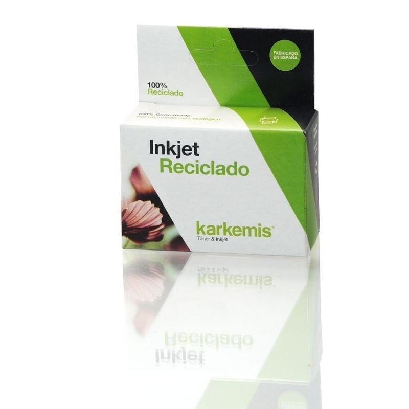 Cartucho De Tinta Reciclado Karkemis Epson T1281 Negro