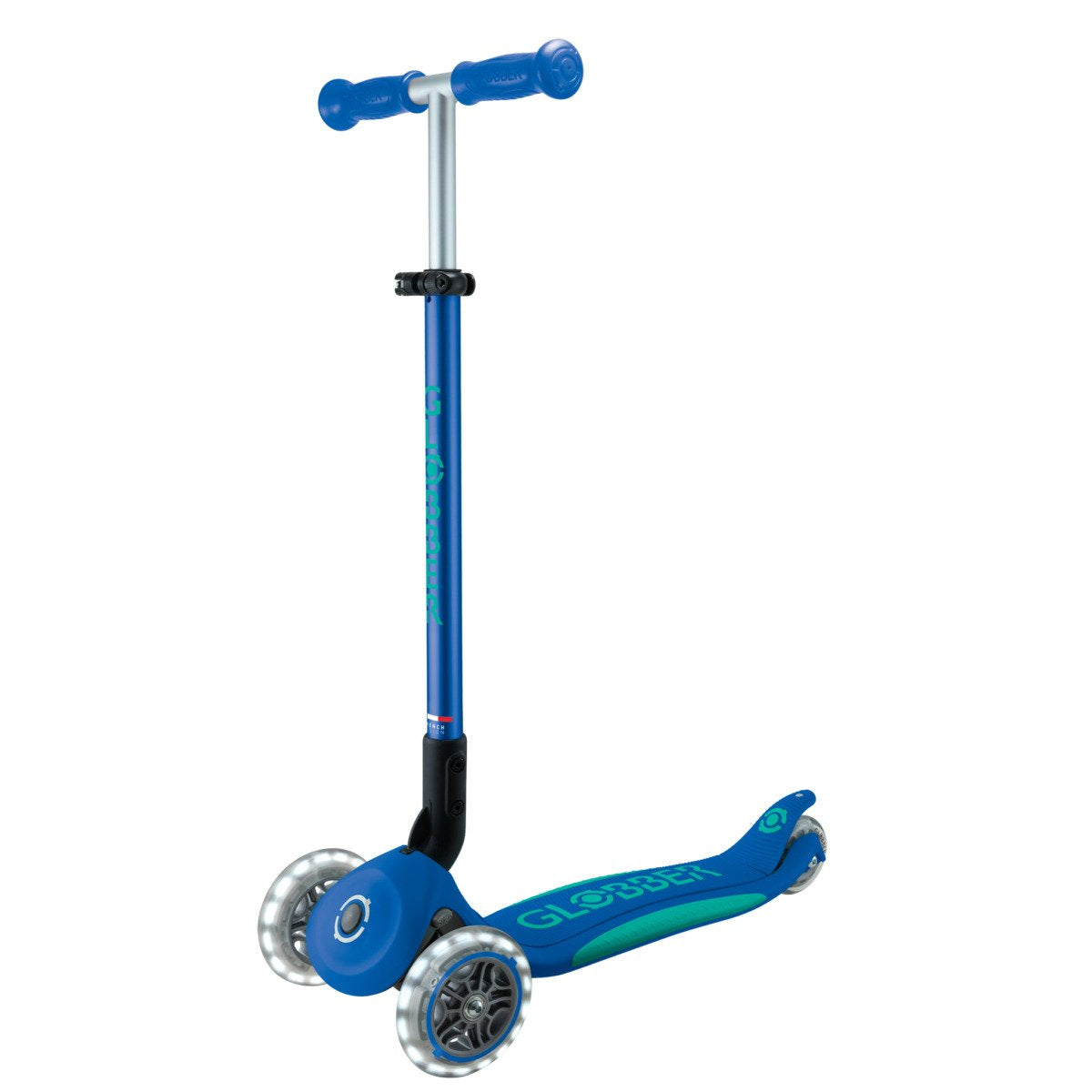 EAN 4895224409663 - Globber Primo Foldable Plus Lights Niños Patinete clásico Azul, Marina imagen 6