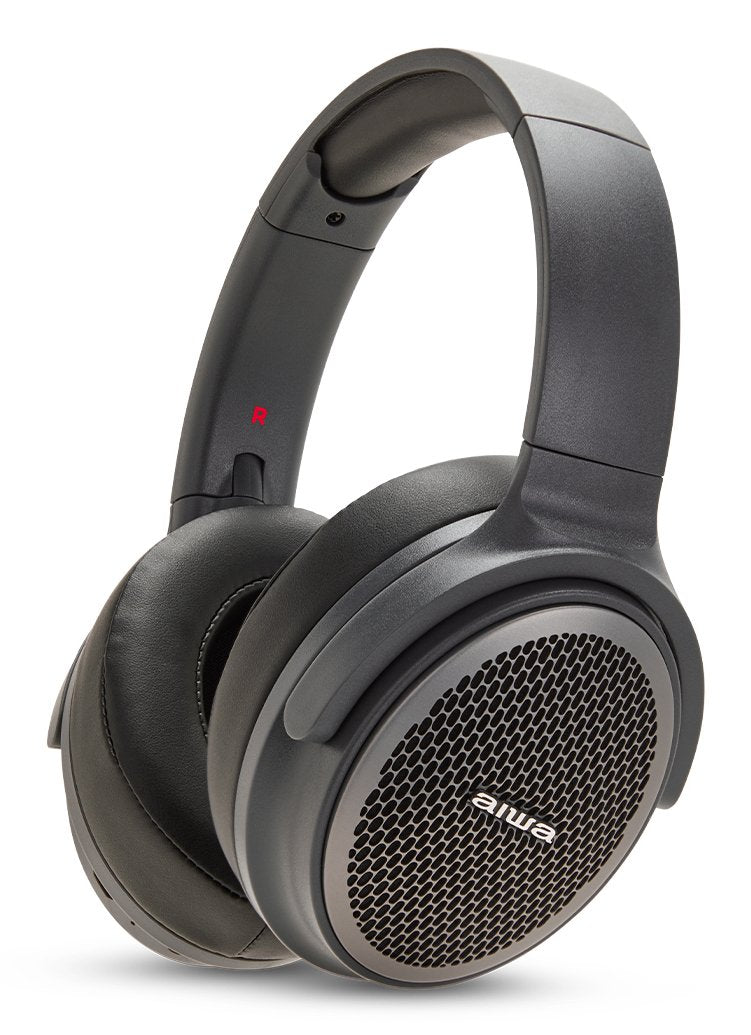 Auriculares Inalámbricos Aiwa Hst-250bt Tn Con Micrófono Bluetooth Gris