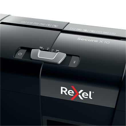 Rexel Secure X10 Destructora De Papel Corte En Particulas - Destruye Hasta 10 Hojas - 18l