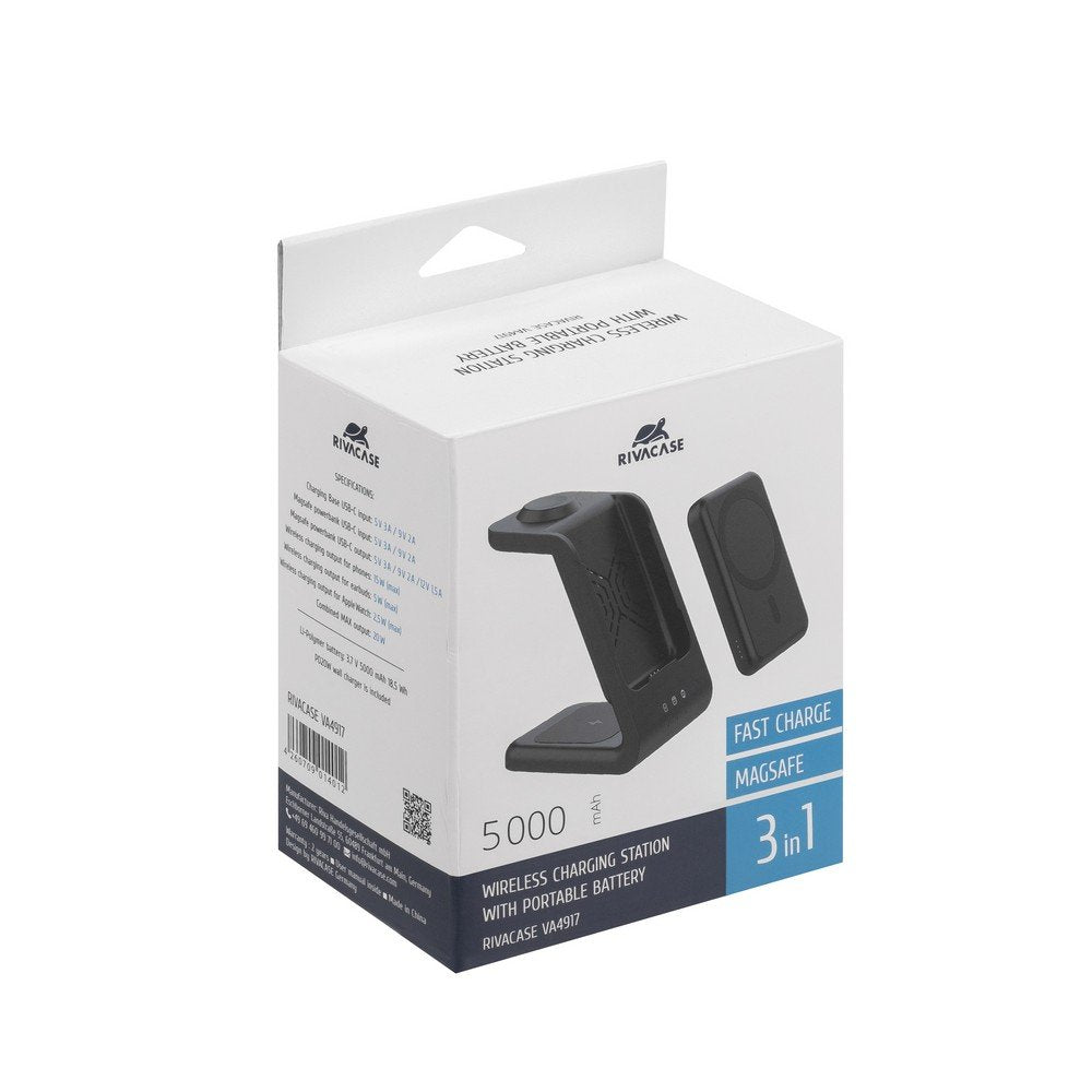 EAN 4260709014012 - Rivacase VA4917 cargador de dispositivo móvil Auriculares, Smartphone, Reloj inteligente Negro USB Cargad imagen 12