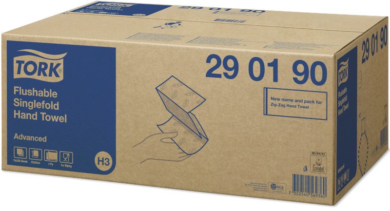 Tork Advanced H3 - Toallas De Papel - 582 G - 250